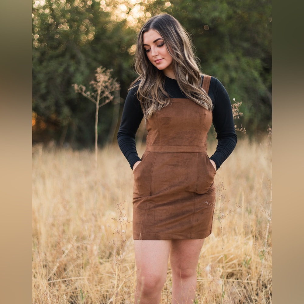Suede Dress
